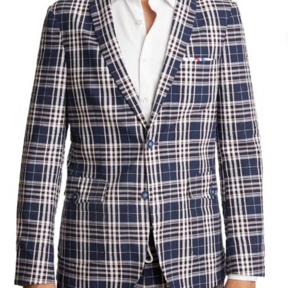 Paisley & Gray / NWT/ Bromley Notch Jacket / Men’s/ S 42R slim fit